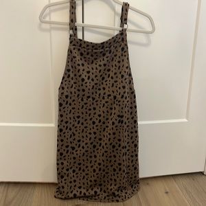 Jolt, fitted overall dress